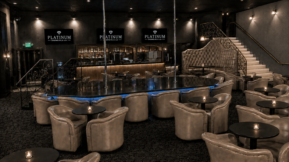 Platinum club stage area