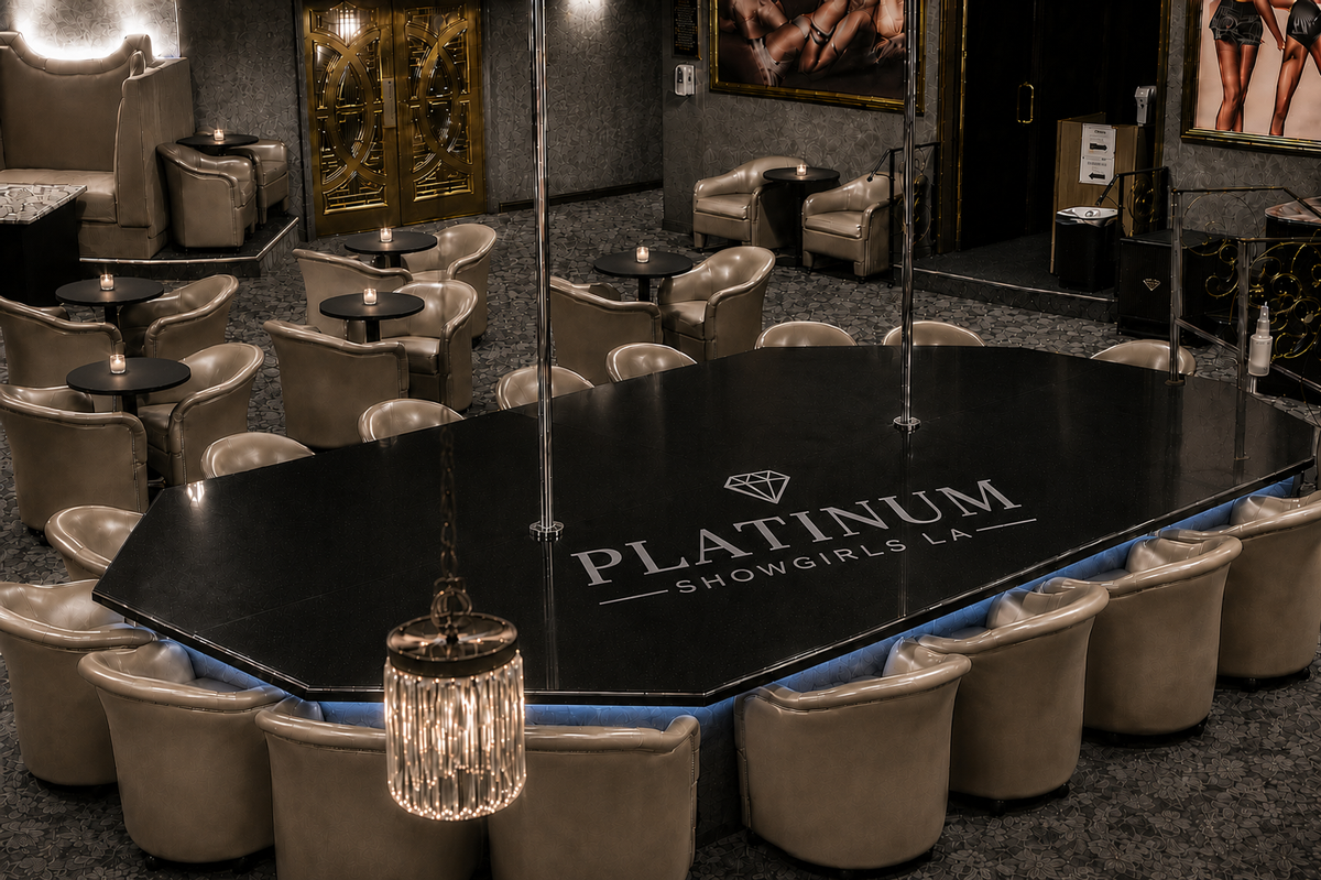 Elegant black and gold lounge