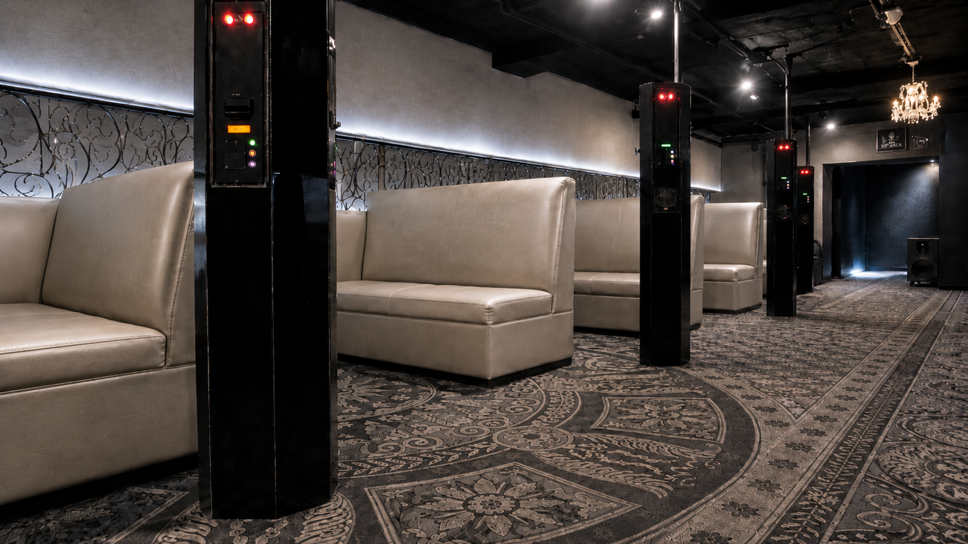 VIP private seating area