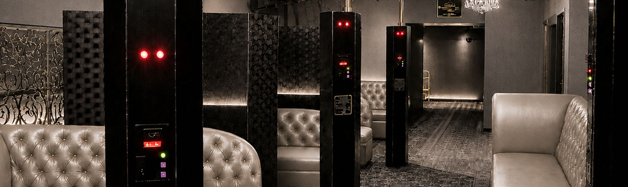 Platinum Showgirls LA interior lounge